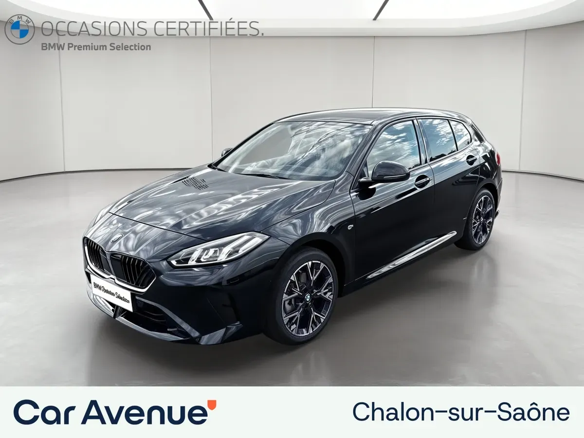 BMW Série 1 noir d'occasion