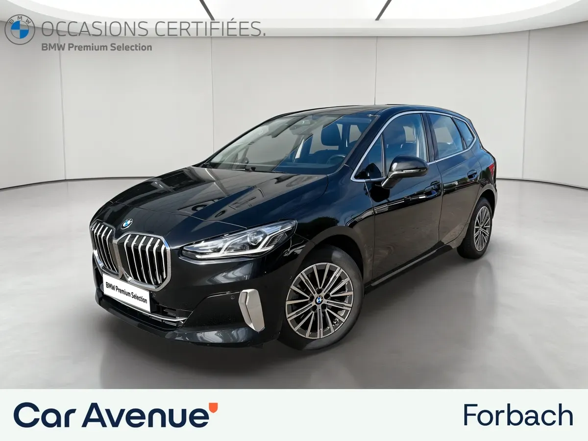 BMW Série 2 ActiveTourer noir d'occasion