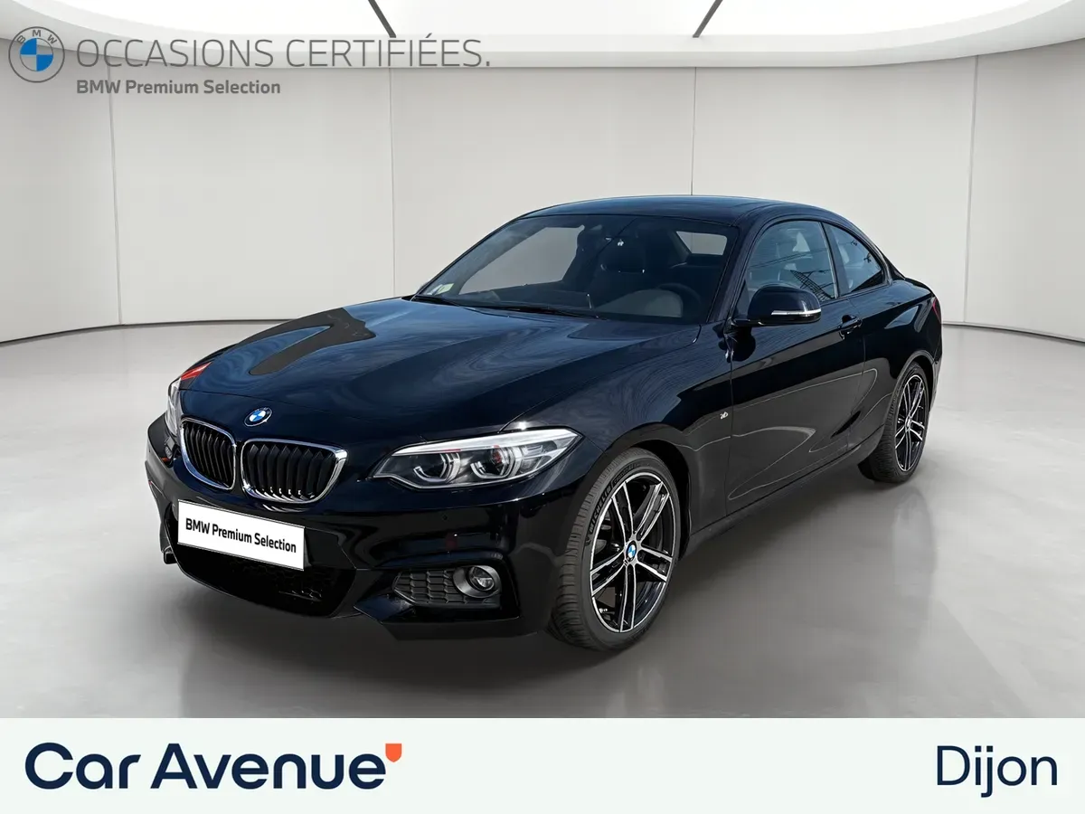 BMW Série 2 Coupé noir d'occasion