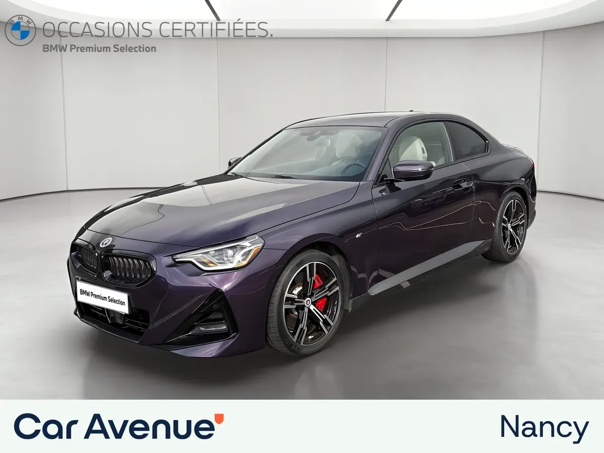 BMW Série 2 Coupé violet d'occasion