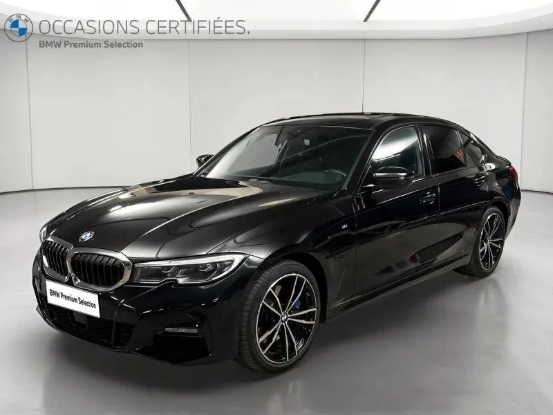 BMW Série 3 noir d'occasion