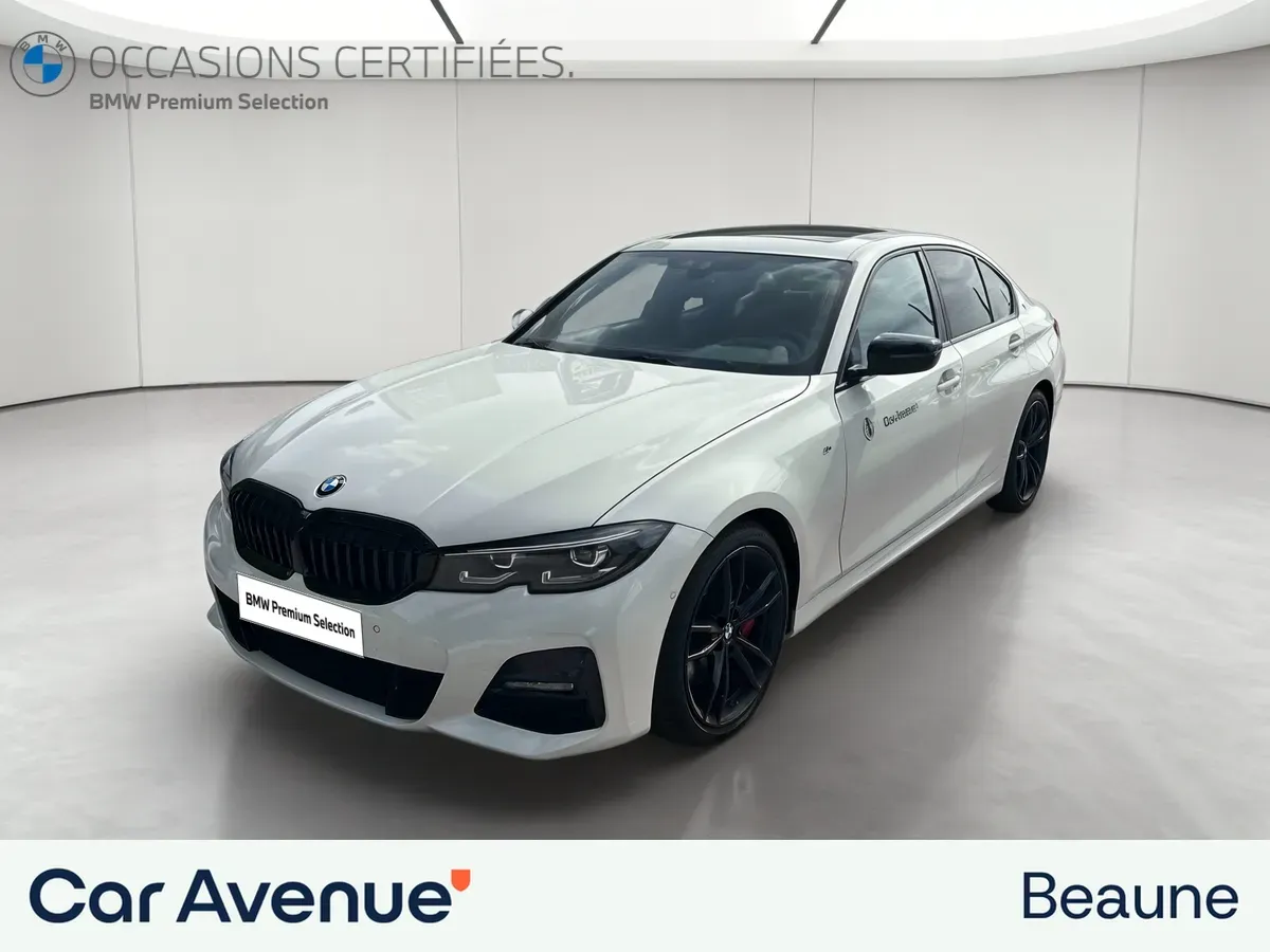 BMW Série 3 blanc d'occasion