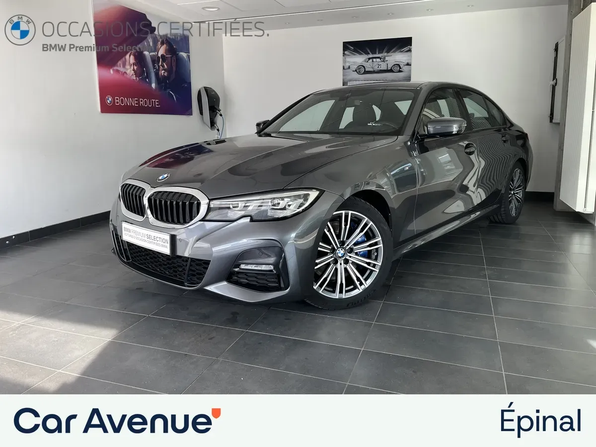 BMW Série 3 gris d'occasion