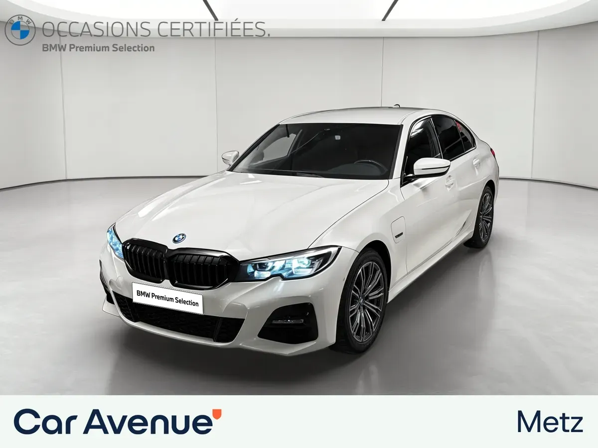 BMW Série 3 blanc d'occasion