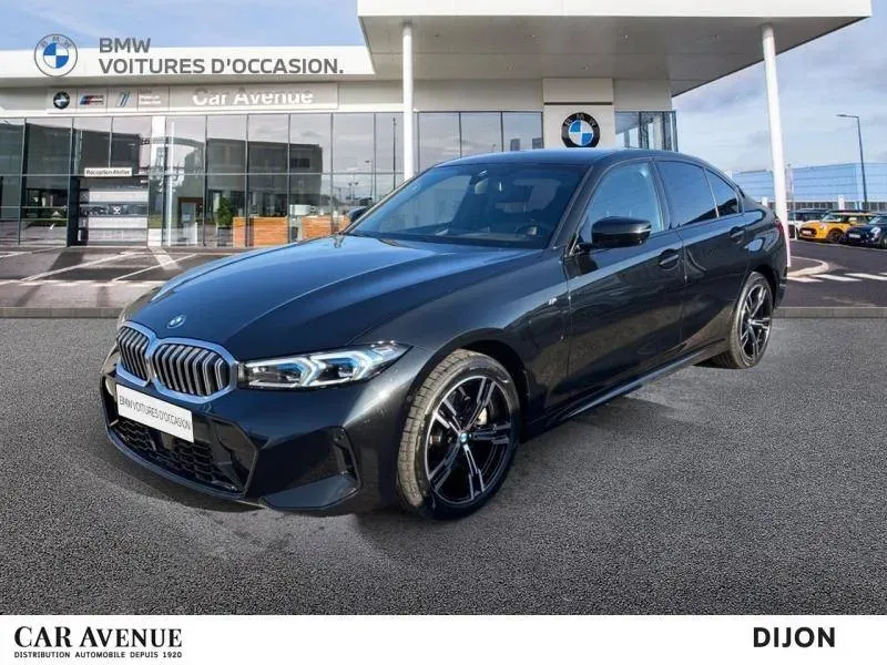 BMW Série 3 noir d'occasion
