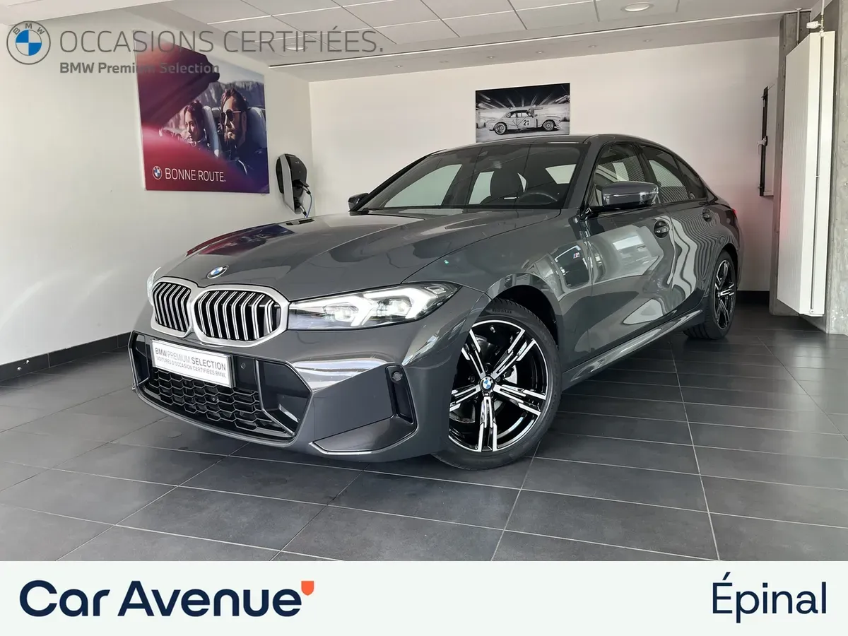 BMW Série 3 gris d'occasion