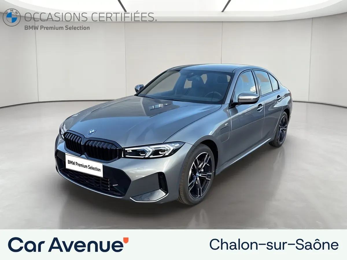 BMW Série 3 gris d'occasion