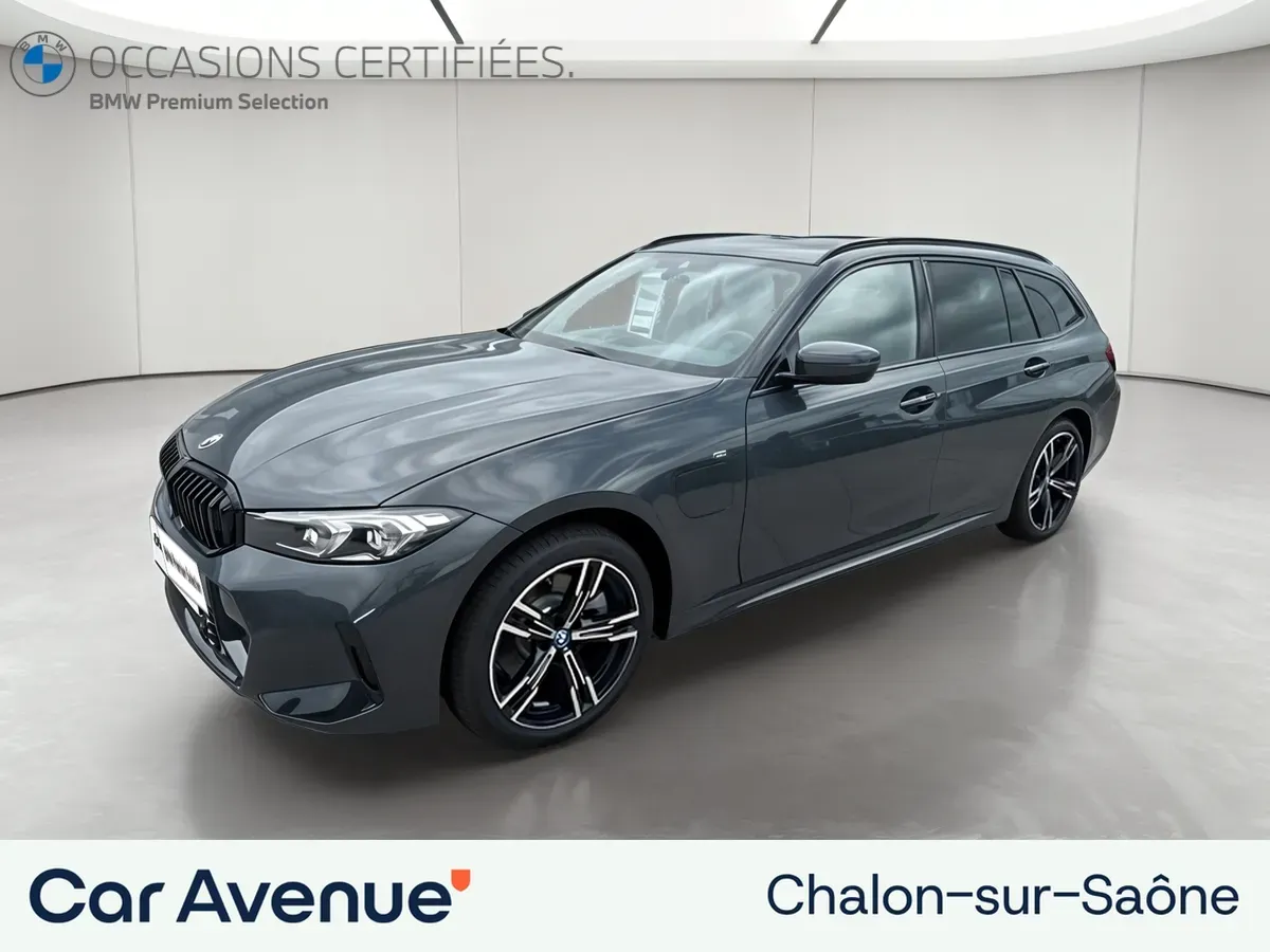 BMW Série 3 Touring gris d'occasion