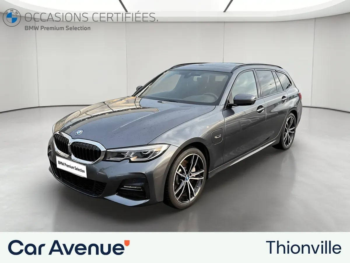 BMW Série 3 Touring gris d'occasion