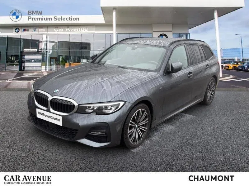 BMW SERIE 3 TOURING G21 gris d'occasion