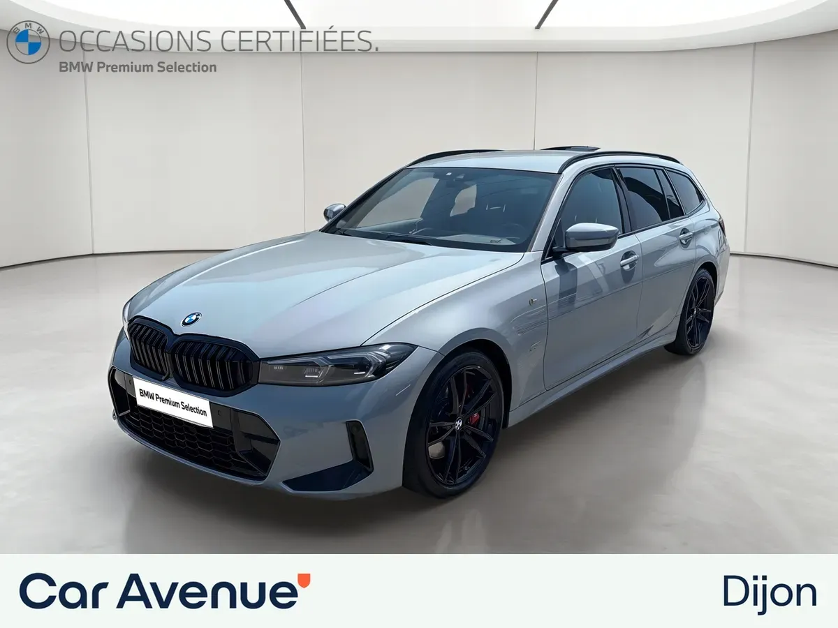 BMW SERIE 3 TOURING G21 LCI gris d'occasion