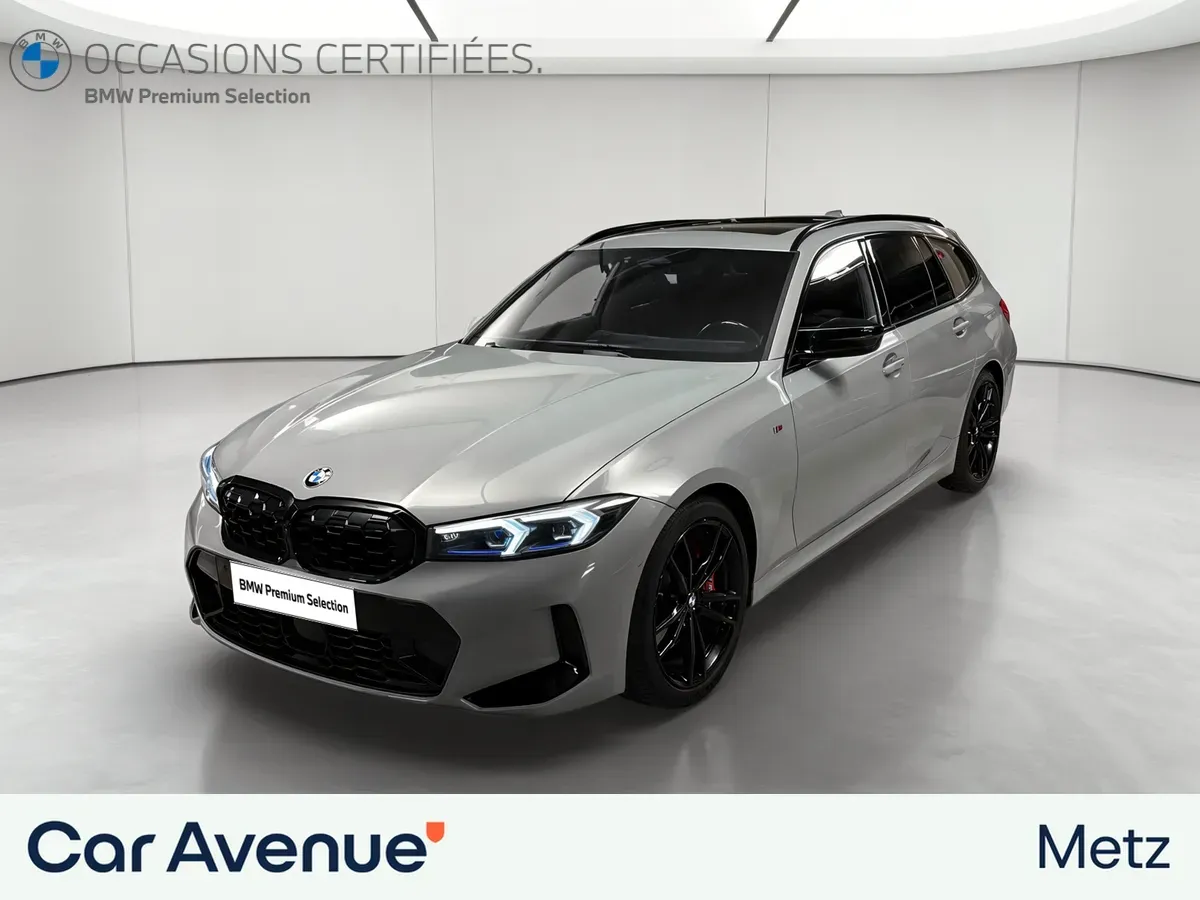 BMW SERIE 3 TOURING G21 LCI gris d'occasion