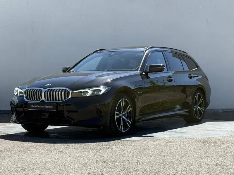 BMW Série 3 Touring noir d'occasion