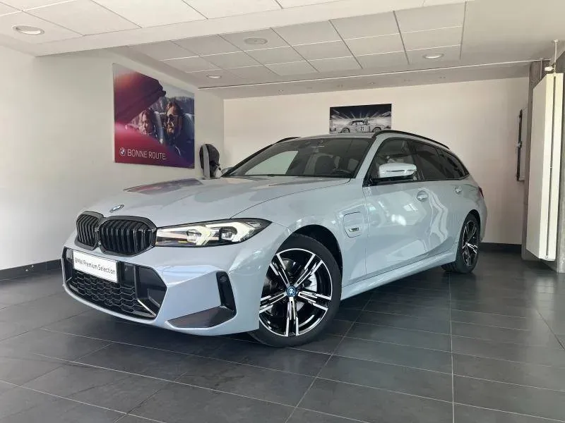 BMW Série 3 Touring gris d'occasion