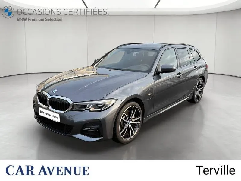 BMW SERIE 3 TOURING G21 gris d'occasion