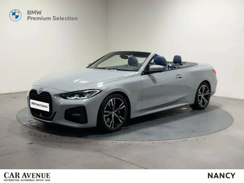 BMW SERIE 4 CABRIOLET G23 gris d'occasion