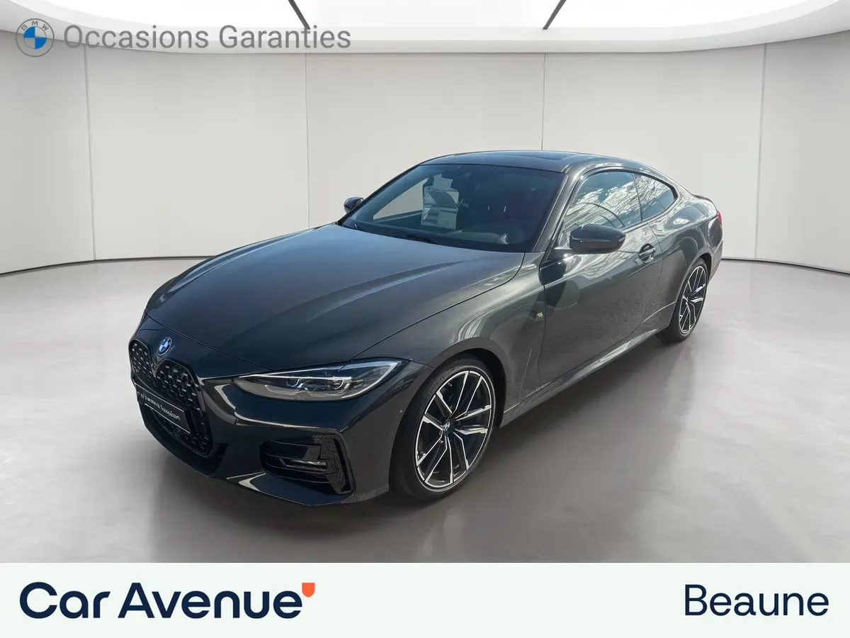 BMW Série 4 Coupé gris d'occasion