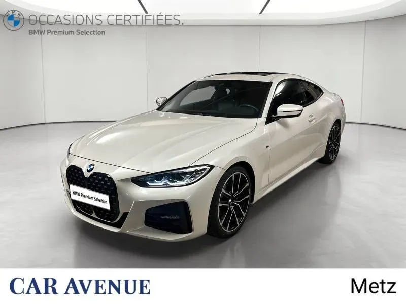 BMW SERIE 4 COUPE G22 blanc d'occasion