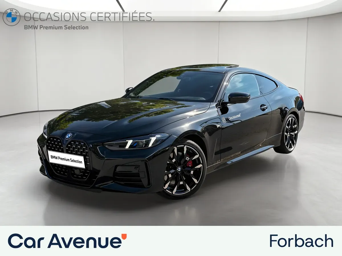 BMW Série 4 Coupé saphirschwarz neuf