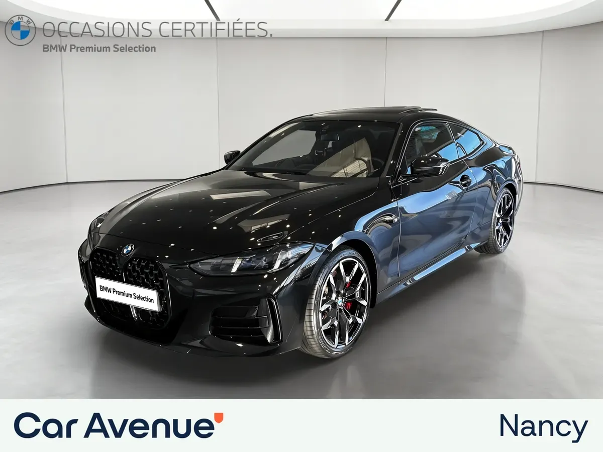 BMW Série 4 Coupé noir d'occasion