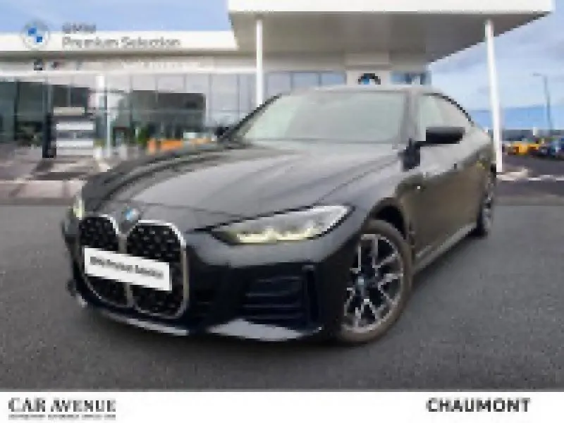 BMW Série 4 Gran Coupé noir d'occasion
