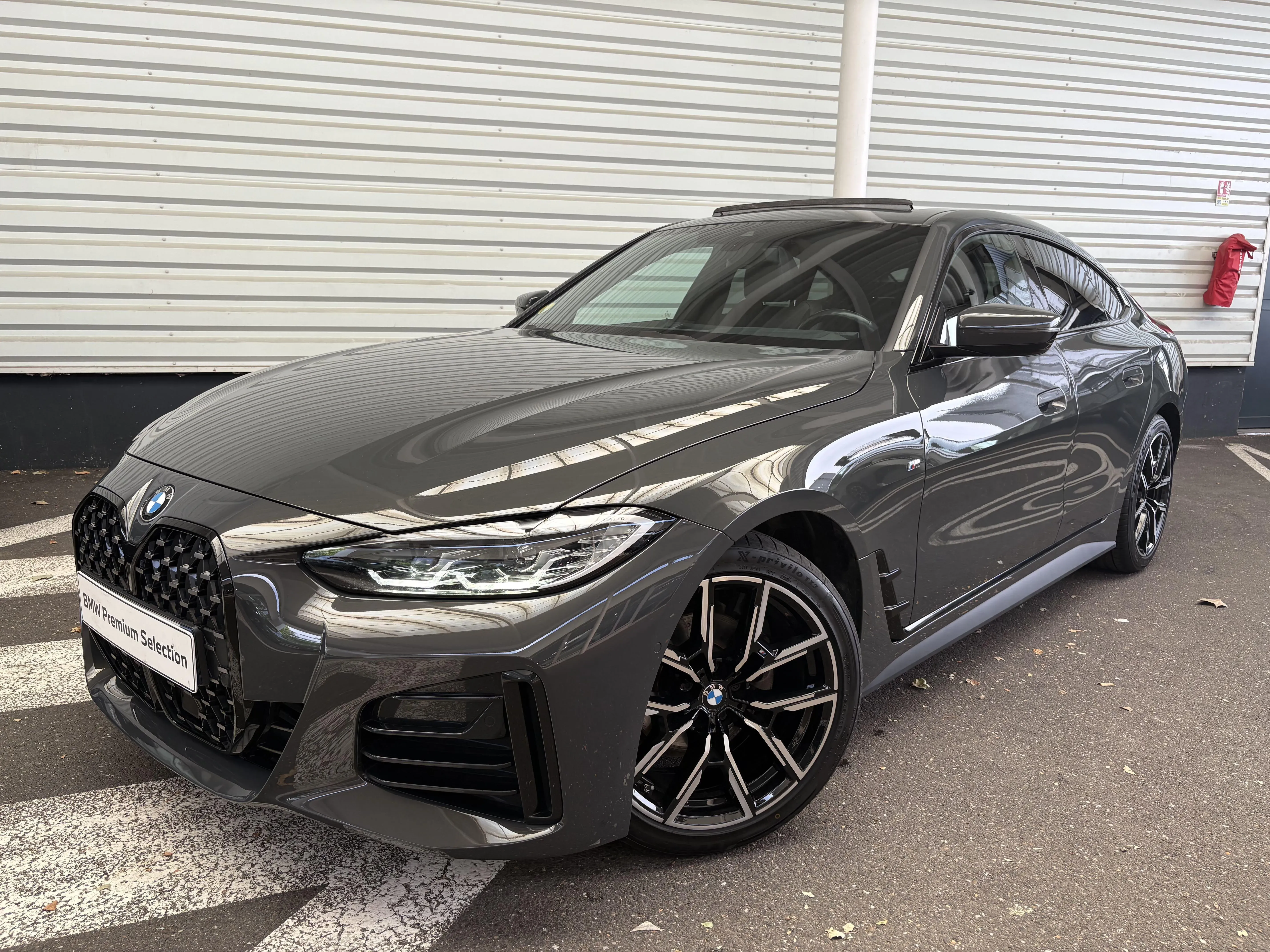 BMW SERIE 4 GRAN COUPE G26 gris d'occasion