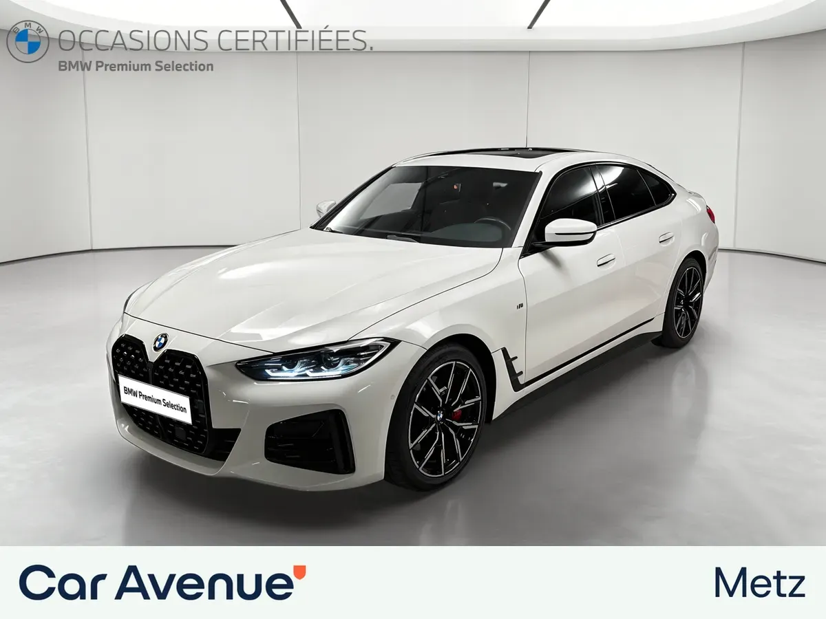 BMW SERIE 4 GRAN COUPE G26 blanc d'occasion