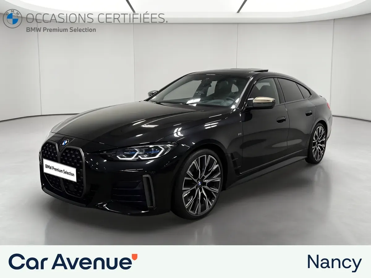 BMW Série 4 Gran Coupé noir d'occasion