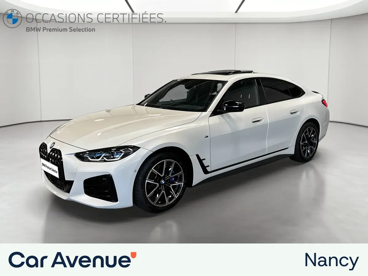BMW SERIE 4 GRAN COUPE G26 blanc d'occasion
