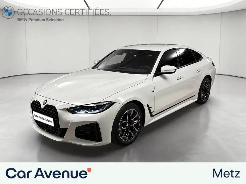 BMW Série 4 Gran Coupé blanc d'occasion