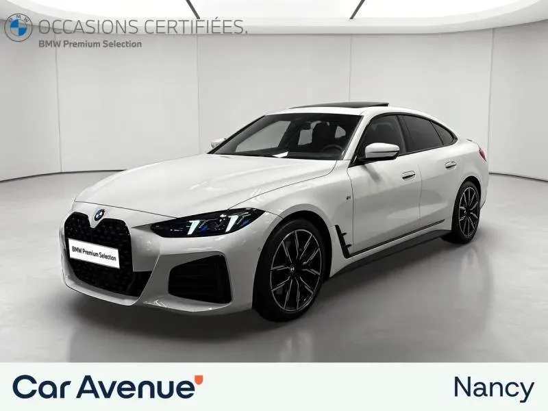 BMW SERIE 4 GRAN COUPE G26 LCI blanc d'occasion