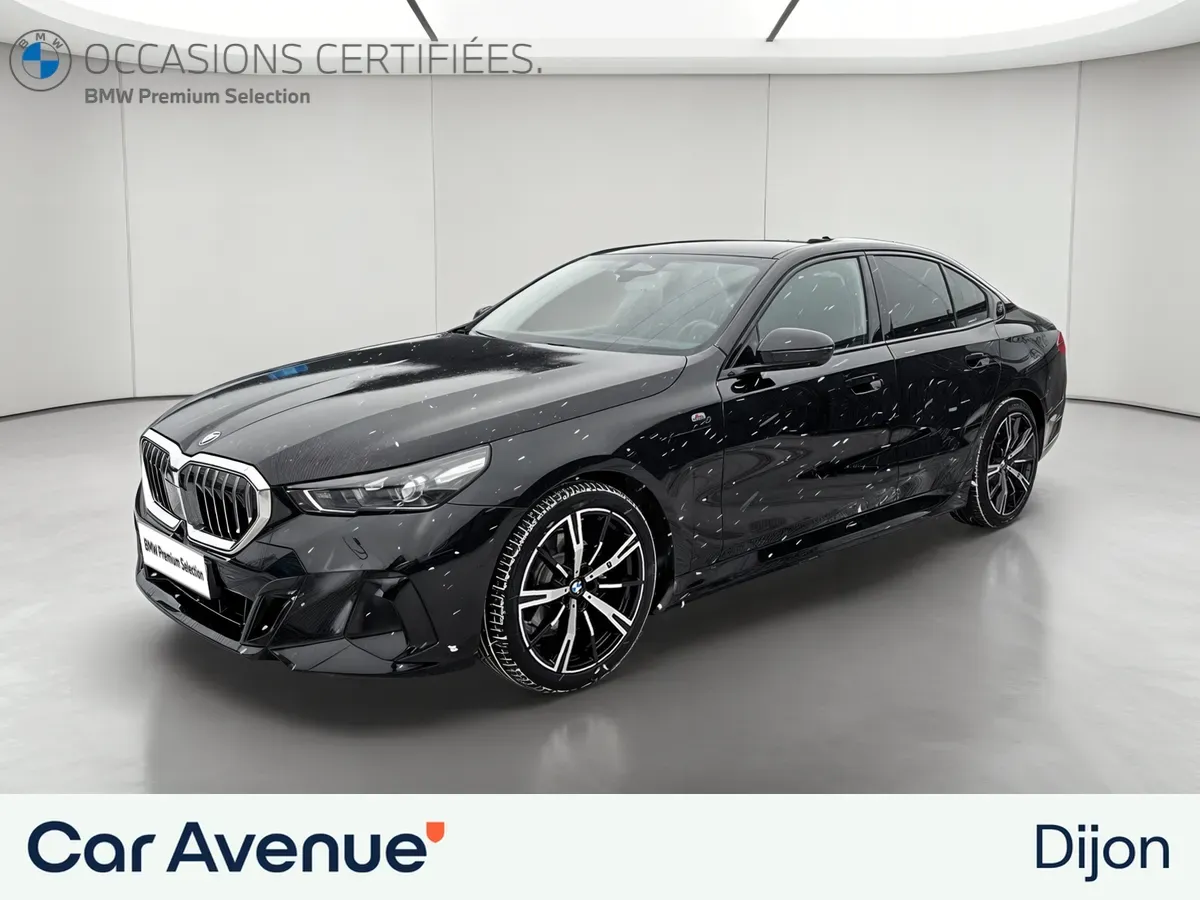 BMW Série 5 noir d'occasion