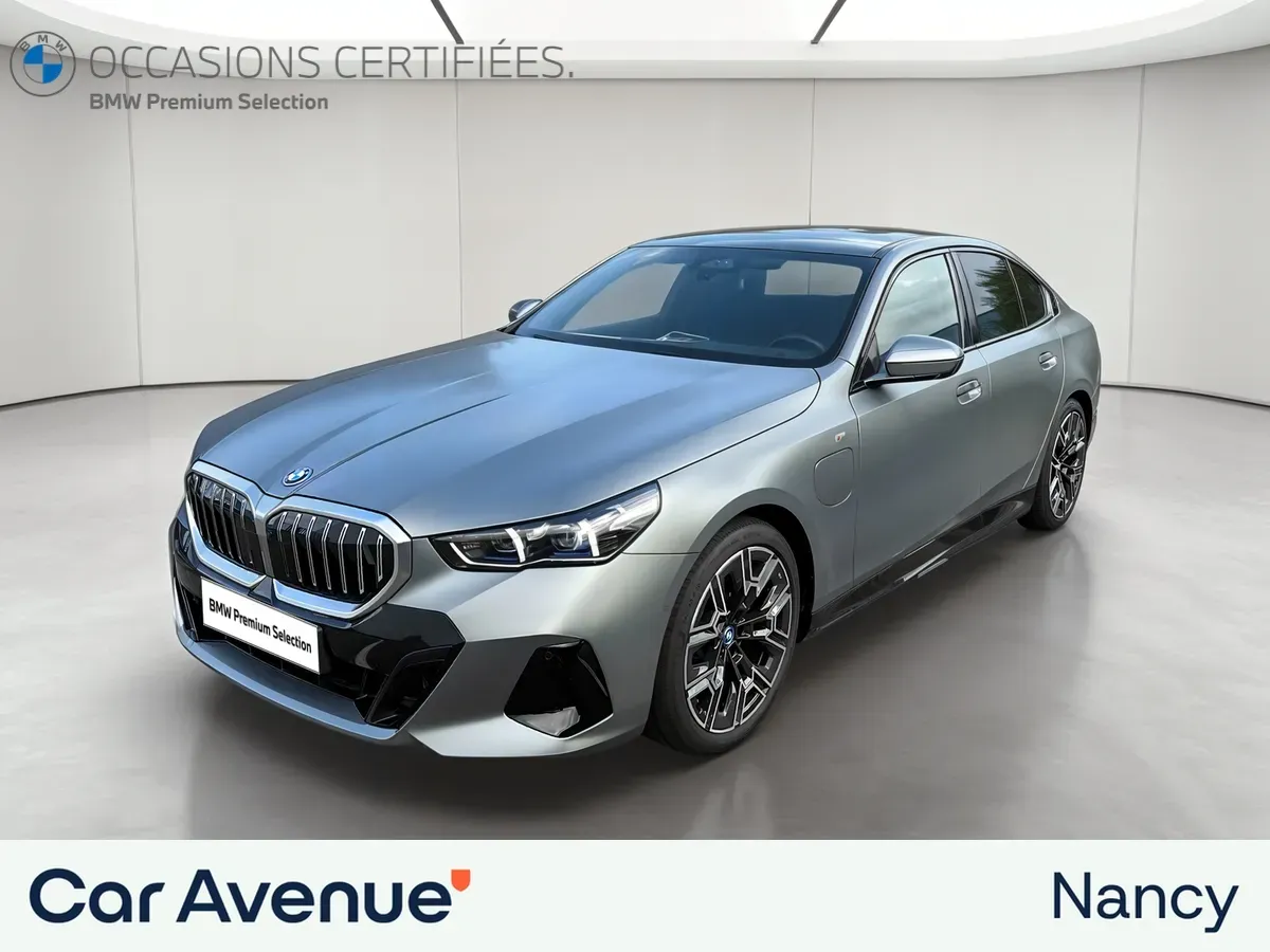 BMW Série 5 gris d'occasion