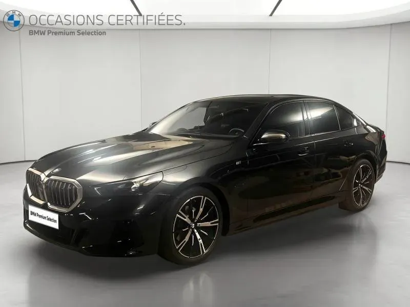 BMW SERIE 5 BERLINE G60 gris d'occasion