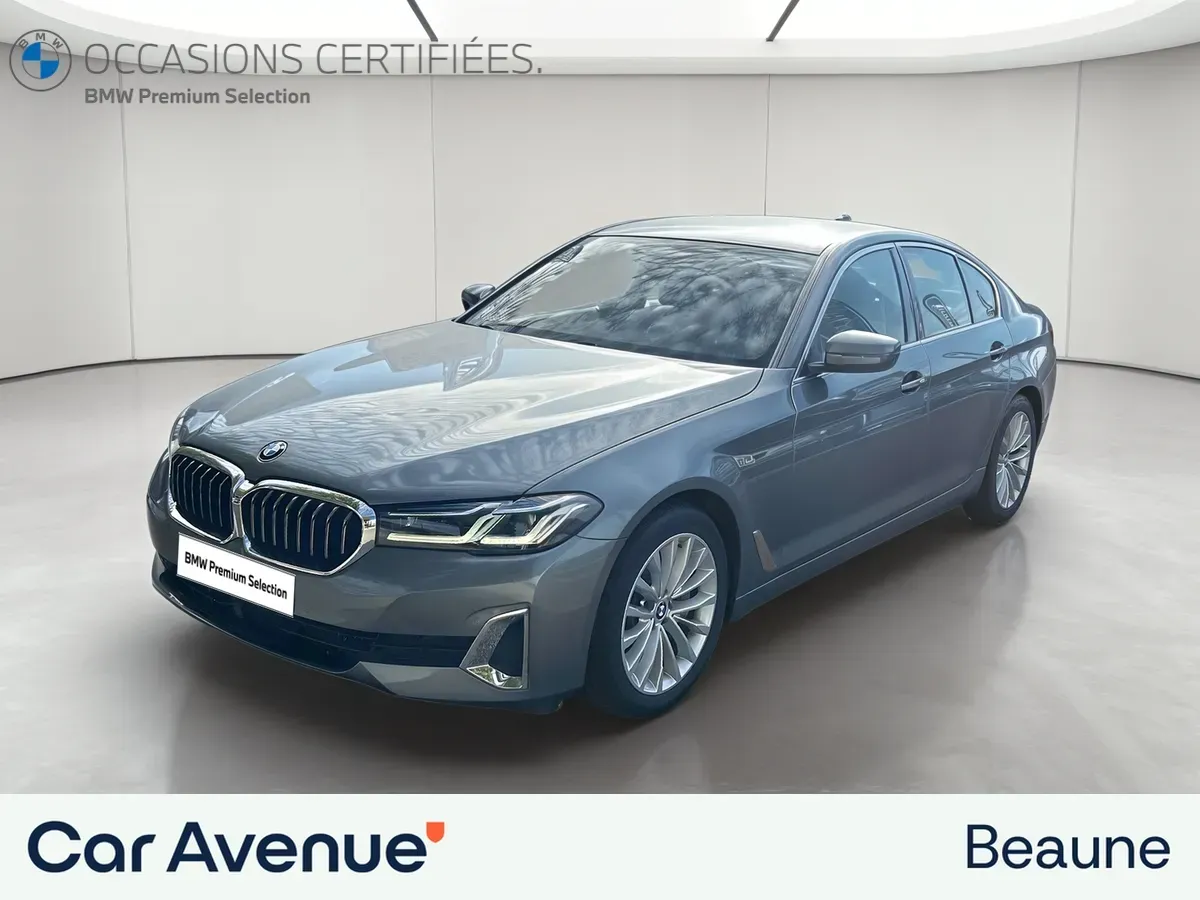 BMW Série 5 gris d'occasion