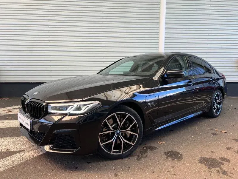 BMW Série 5 noir d'occasion