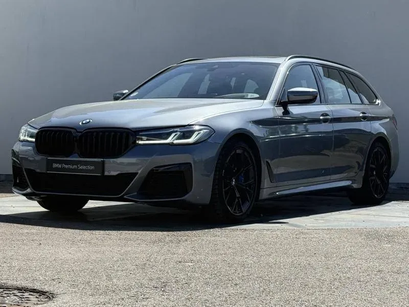 BMW Série 5 Touring gris d'occasion