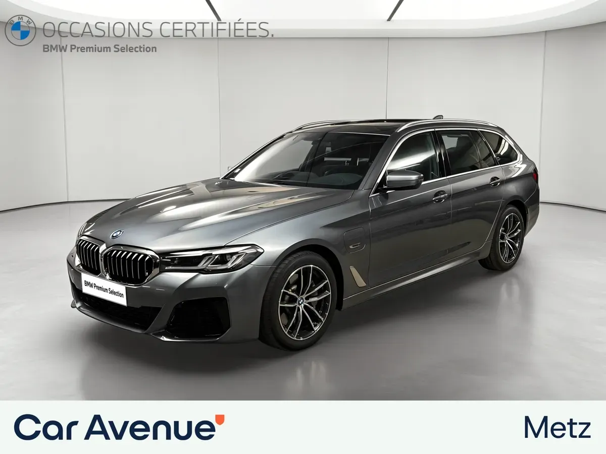 BMW Série 5 Touring gris d'occasion