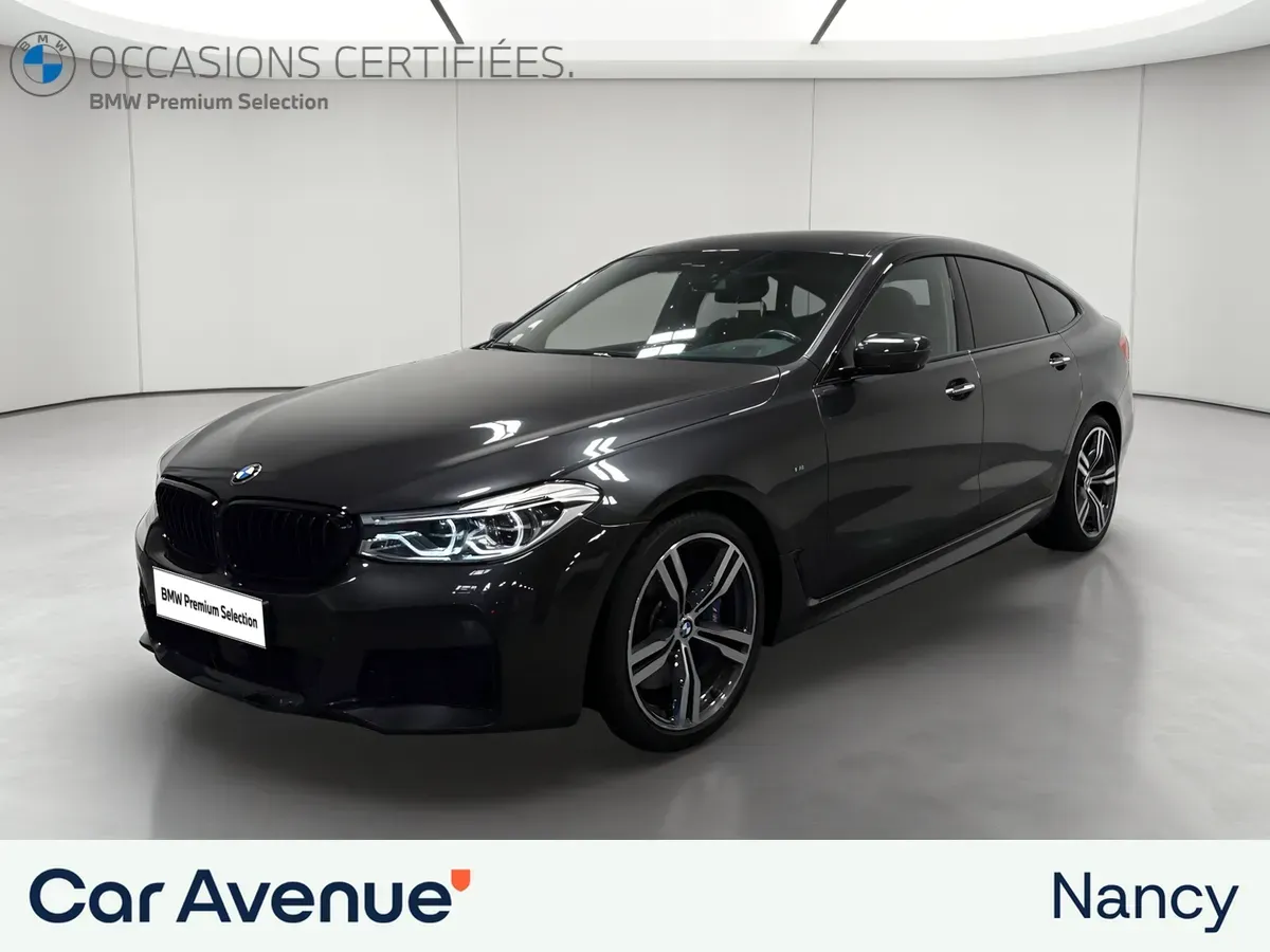 BMW SERIE 6 GRAN TURISMO G32 noir d'occasion