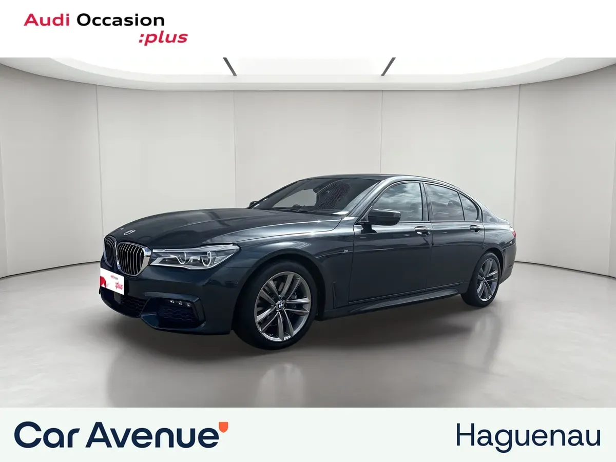 BMW Série 7 gris d'occasion