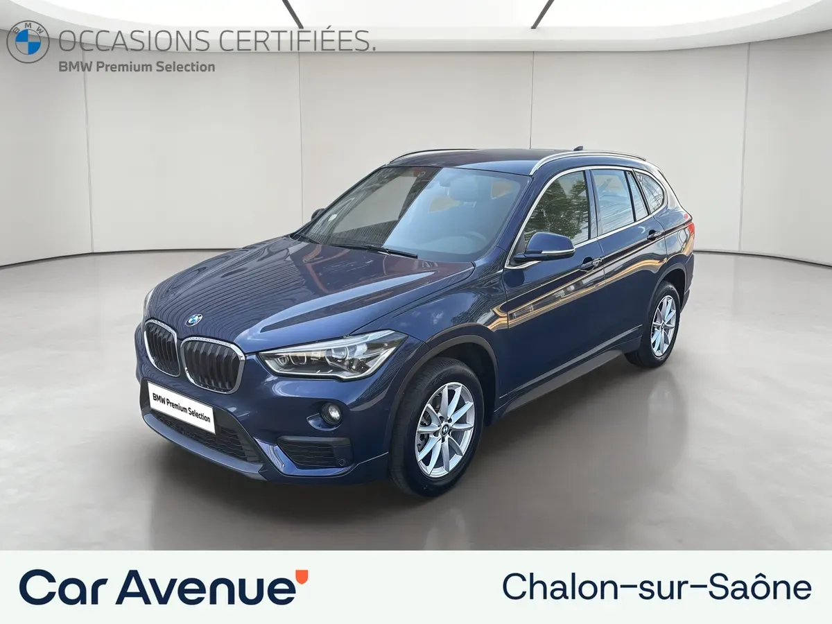 BMW X1 F48 bleu d'occasion