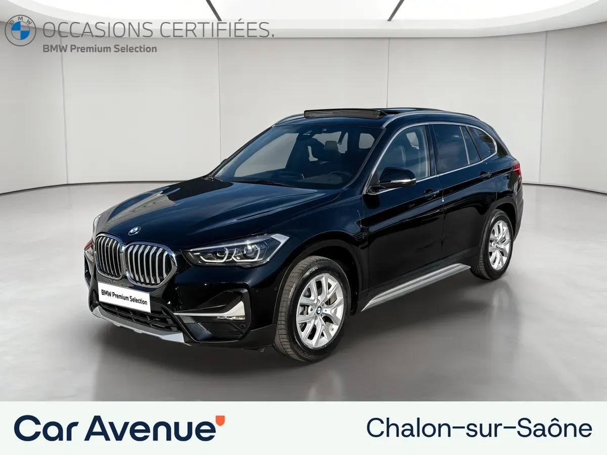 BMW X1 noir d'occasion