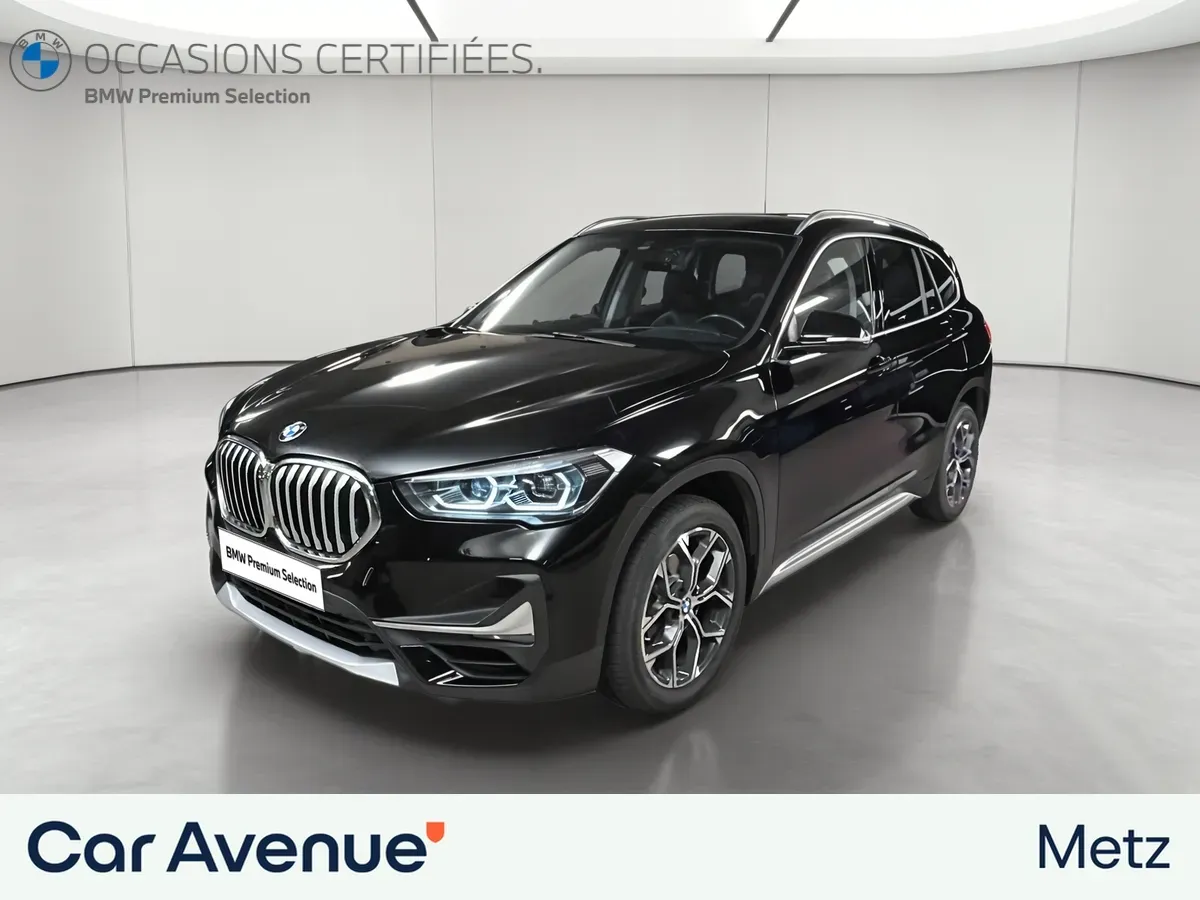 BMW X1 noir d'occasion