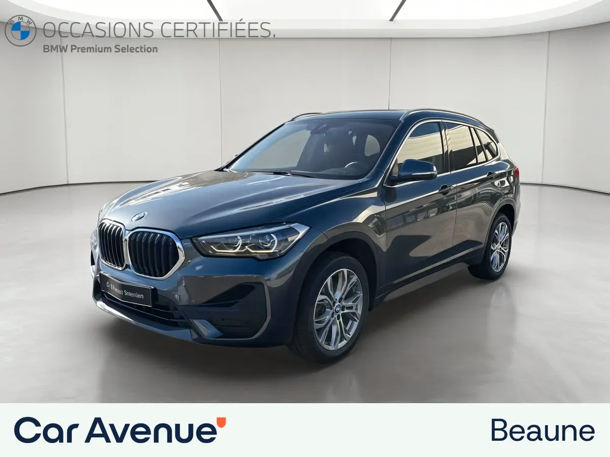 BMW X1 gris d'occasion