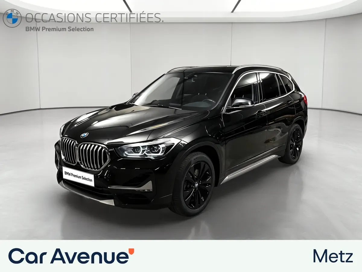 BMW X1 noir d'occasion