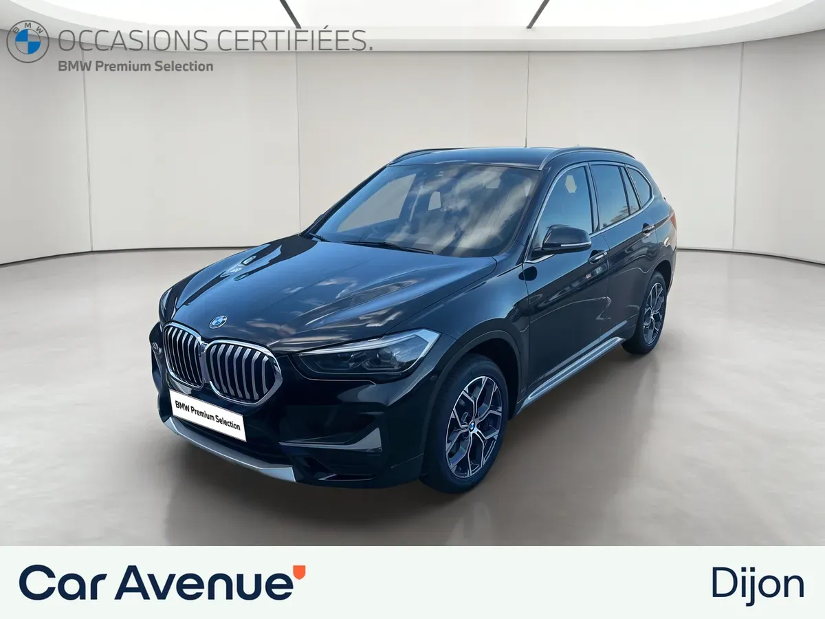 BMW X1 noir d'occasion