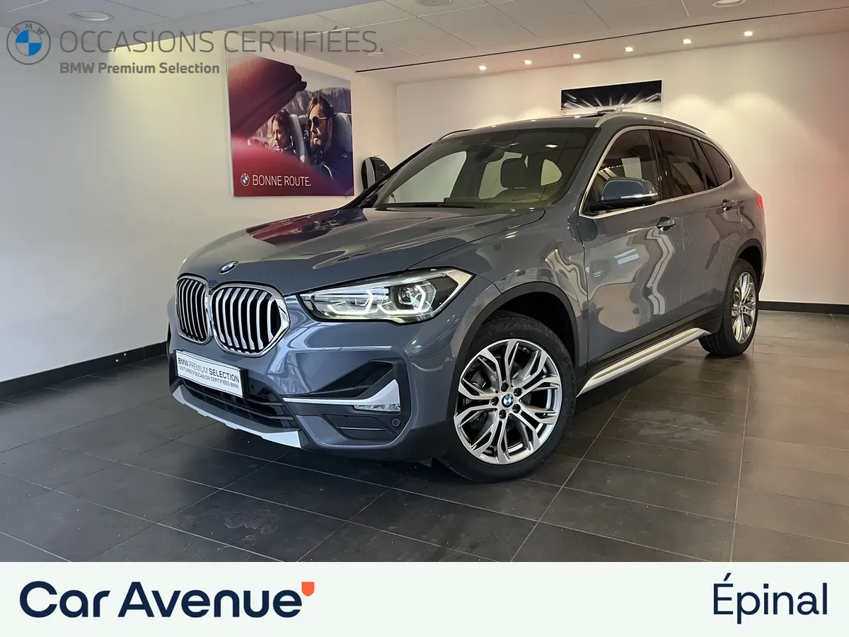 BMW X1 gris d'occasion