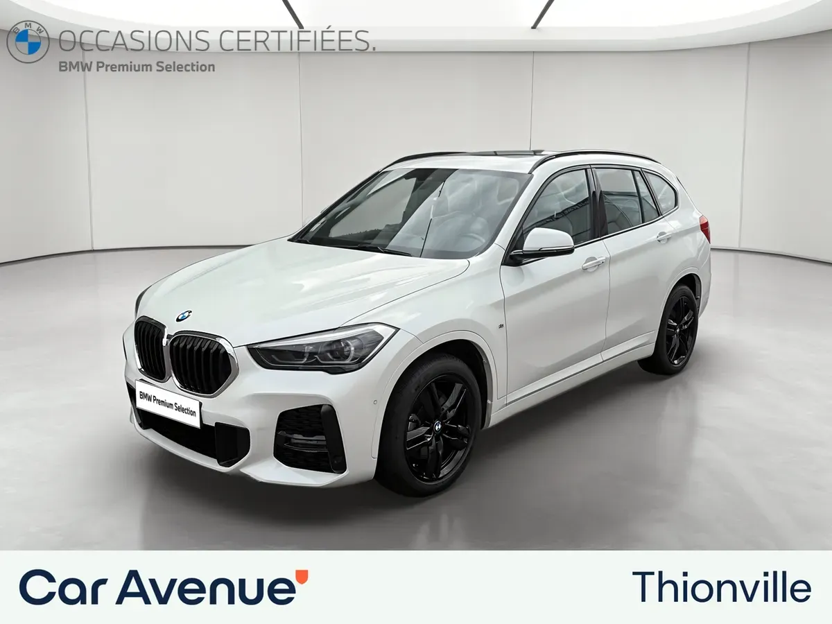 BMW X1 blanc d'occasion