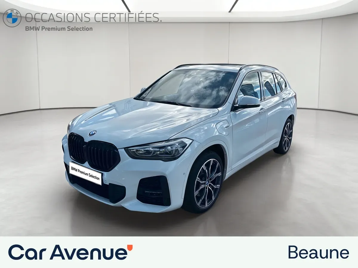 BMW X1 blanc d'occasion