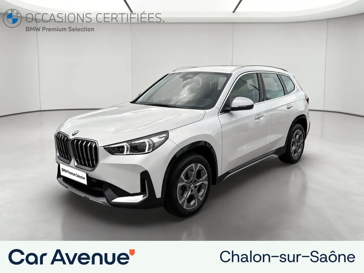 BMW X1 blanc d'occasion